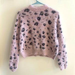 Candies leopard sweatshirt